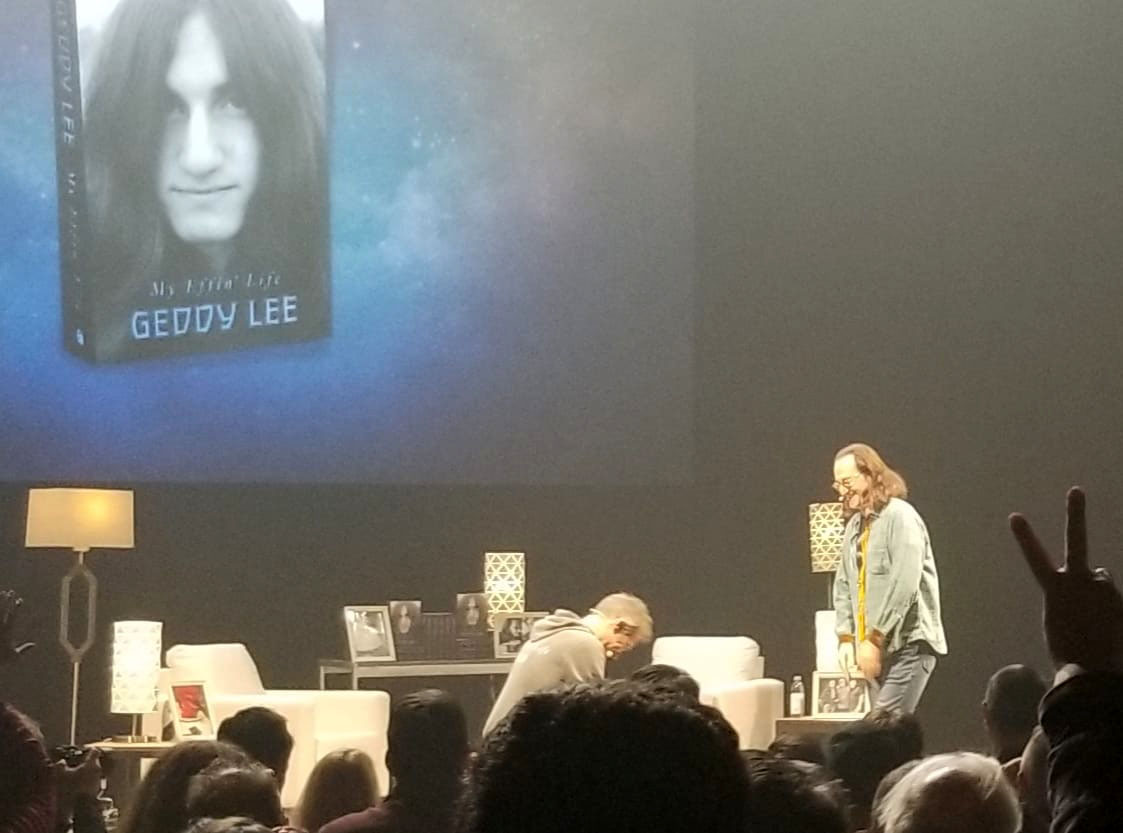 Geddy Lee 'My Effin' Life In Conversation' Tour Pictures - Orpheum Theatre - Boston, Massachusettes - November 18th, 2023